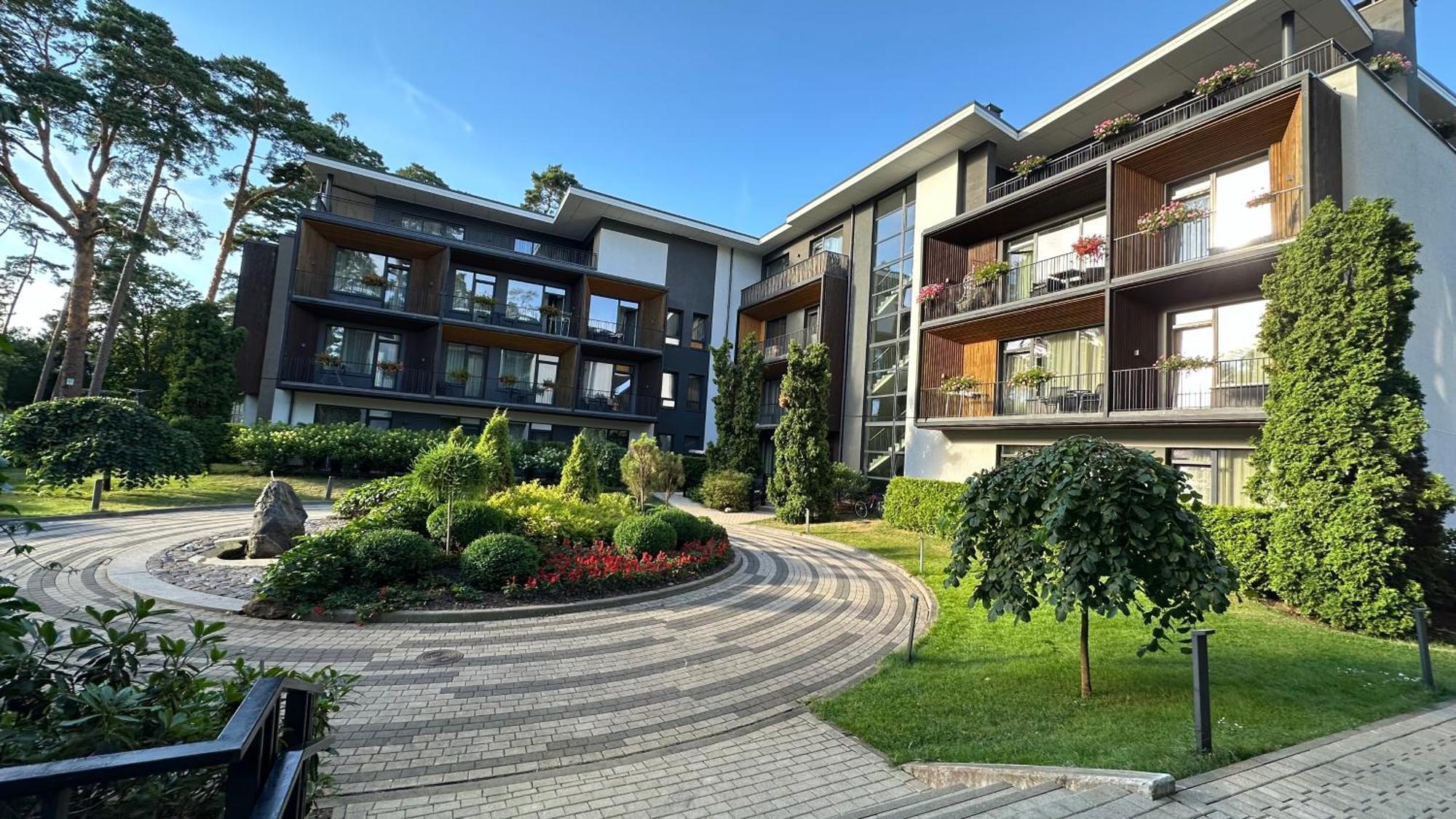Dzintari Apartamento Jūrkalne Exterior foto